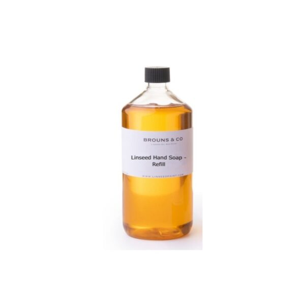 Linseed oil hand soap refill - Size: 1 litre refill