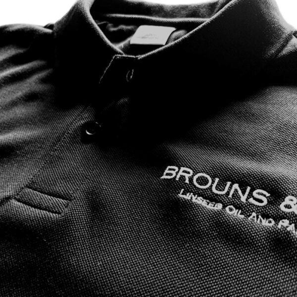 Brouns & Co Polo Shirt - Black - Image 2